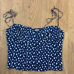 Reformation liza top size 20